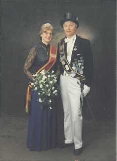 Johannes I. Maertens und Beate I. Born Koenigspaar 1982