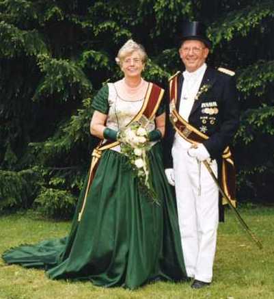Wilfried II. und Marlies I. Königspaar 2001